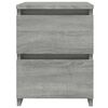 vidaXL Bedside Cabinets 2 pcs Grey Sonoma 30x30x40 cm Engineered Wood