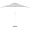 vidaXL Umbrella Base Light Grey 45x25x8.3 cm Granite