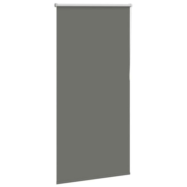 vidaXL Roller Blind Blackout Grey 70x150 cm Fabric Width 65.7 cm Polyester