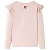 Kids' T-shirt with Long Sleeves Pink 140