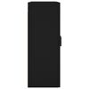 vidaXL Wall Mounted Cabinet Black 69.5x34x90 cm