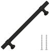 vidaXL Cabinet Handles 10 pcs Black 128 mm Stainless Steel