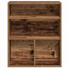 vidaXL Book Cabinet Old Wood 60x30x71.5 cm Engineered Wood