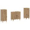 vidaXL 2 Piece Bathroom Cabinet Set ALKMAAR Artisan Oak