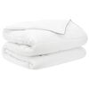 vidaXL Summer Duvet White 240 x 260 cm Bamboo Fiber
