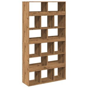 vidaXL Room Divider Artisian Oak 100x33x187,5 cm Engineered Wood