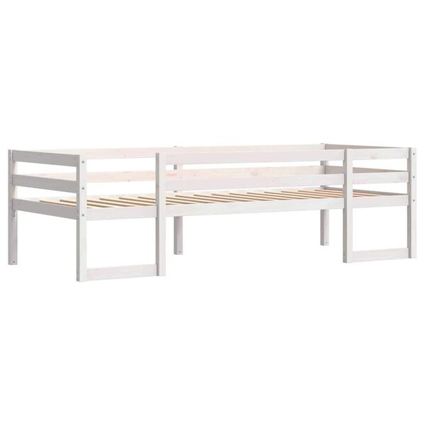 vidaXL Kids' Bed Frame without Mattress White 80x200 cm Solid Wood Pine