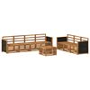 vidaXL Sofa Sets 8 pcs Solid Acacia Wood