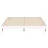 vidaXL Bed Frame without Mattress White 140x200 cm Engineered Wood