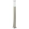 vidaXL Bollard Light with Sensor 80 cm Stainless Steel IP44