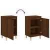 vidaXL Bedside Cabinet Brown Oak 40x35x70 cm Engineered Wood