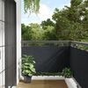 vidaXL Balcony Screen Oxford Fabric 75x600 cm Anthracite