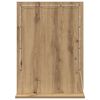 vidaXL Vanity Mirror Rectangular Artisan Oak 70 x 50 x 18 cm