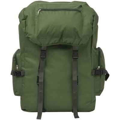 vidaXL Army-Style Backpack 65 L Green