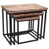 Ambiance 3 Piece End Table Set Rectangle