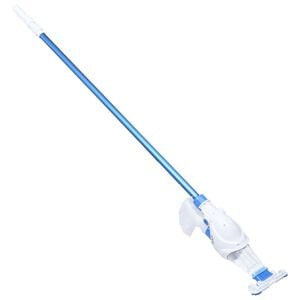 vidaXL Pool Vacuum Cleaner | White and Blue | ABS, Aluminium | Adjustable