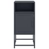 vidaXL Bedside Cabinets 2 pcs Anthracite 36x39x78 cm Steel