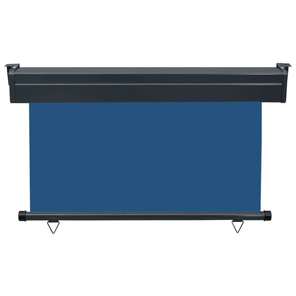 vidaXL Balcony Side Awning 125x250 cm Blue
