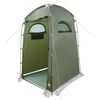 vidaXL Shower Tent Olive Green Waterproof