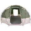 vidaXL Camping Tent with Roof Green 475 x 475 x 235 cm Polyester