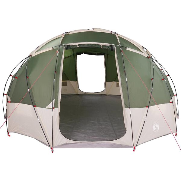 vidaXL Camping Tent with Roof Green 475 x 475 x 235 cm Polyester