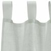 vidaXL Voile Curtains with Loops 2 pcs Light Grey 140x140 cm