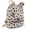 CHILDHOME Kids Backpack My First Bag Canvas Leopard