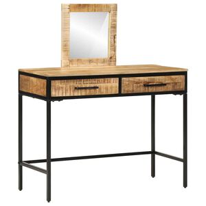vidaXL Dressing Table Brown 100 x 40 x 120 cm Solid Mango wood
