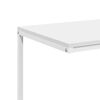 vidaXL Side Table White 55x35x66 cm Engineered Wood