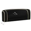 vidaXL Foldable Dog Sofa Black 73x67x26 cm Plush Washable Cushion