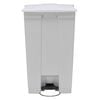 Rubbermaid Step-on Classic Container 87 L White