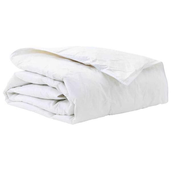 vidaXL Duvet White 155 x 200 cm Down