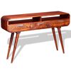 vidaXL Console Table Solid Acacia Wood 120x30x75 cm