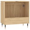 vidaXL Bathroom Cabinet Sonoma Oak 58x33x60 cm Engineered Wood