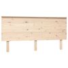 vidaXL Bed Headboard 164x6x82.5 cm Solid Wood Pine