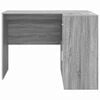 vidaXL Corner Desk with Drawer Grey Sonoma 102 x 88 x 75 cm