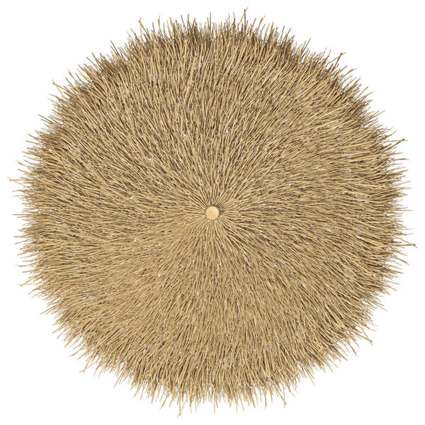 vidaXL Tiki Umbrella with Banana Leaf Canopy 240 cm Bamboo