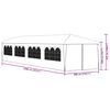 vidaXL Party Tent 3x12 m Anthracite