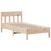 vidaXL Bed Frame without Mattress 90x190 cm Single Solid Wood Pine