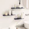 vidaXL Floating Shelf 3 pcs Anthracite 40 x 9 x 2.5 cm Steel