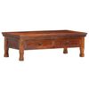 vidaXL Coffee Table 110x55x35 cm Solid Acacia Wood