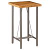vidaXL Bar Table Solid Reclaimed Teak 60x60x107 cm