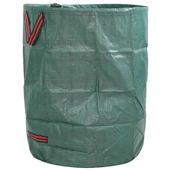 vidaXL Garden Waste Bags 12 pcs Green 66 x 66 x 83.5 cm Polypropylene