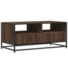 vidaXL Coffee Table Brown Oak 100x50x45 cm Engineered Wood and Metal