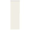 vidaXL Roller Blind Blackout Off White 70x230 cm Fabric Width 65.7 cm