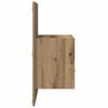 vidaXL Bedside Cabinet with Drawer 2 pcs Artisan Oak 50 x 32.5 x 80cm