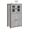 vidaXL Highboard Grey Sonoma 62x32x106.5 cm Engineered Wood
