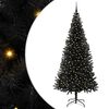 vidaXL Christmas Tree Black 240 cm PVC