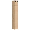 vidaXL Storage Cabinet 2 pcs Artisan Oak 30 x 42.5 x 225 cm