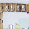 vidaXL Kitchen Cabinet 2 pcs Old Wood 60 x 31 x 40 cm Engineered Wood